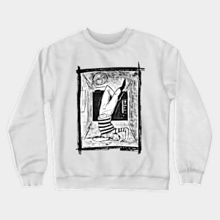 Upside down Crewneck Sweatshirt